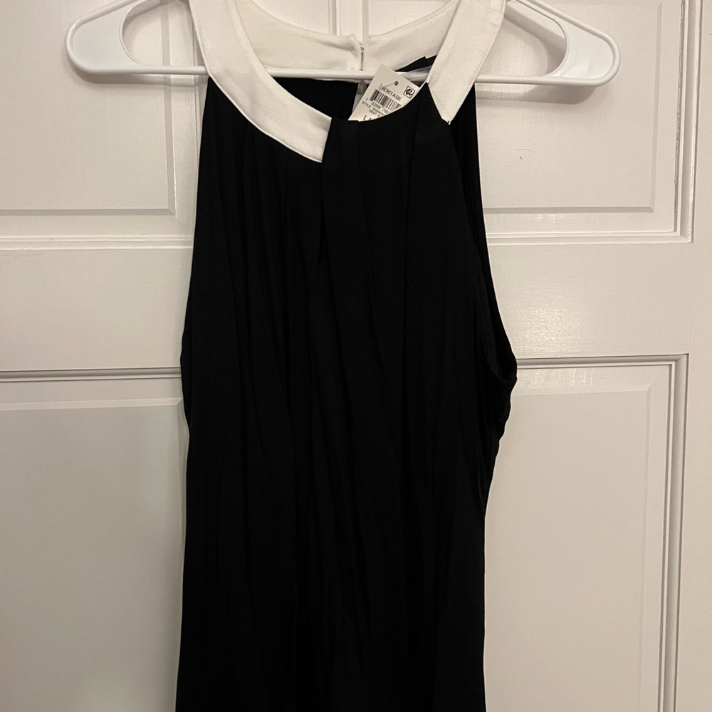 NWT Macy’s Heritage Black and White Women's Top